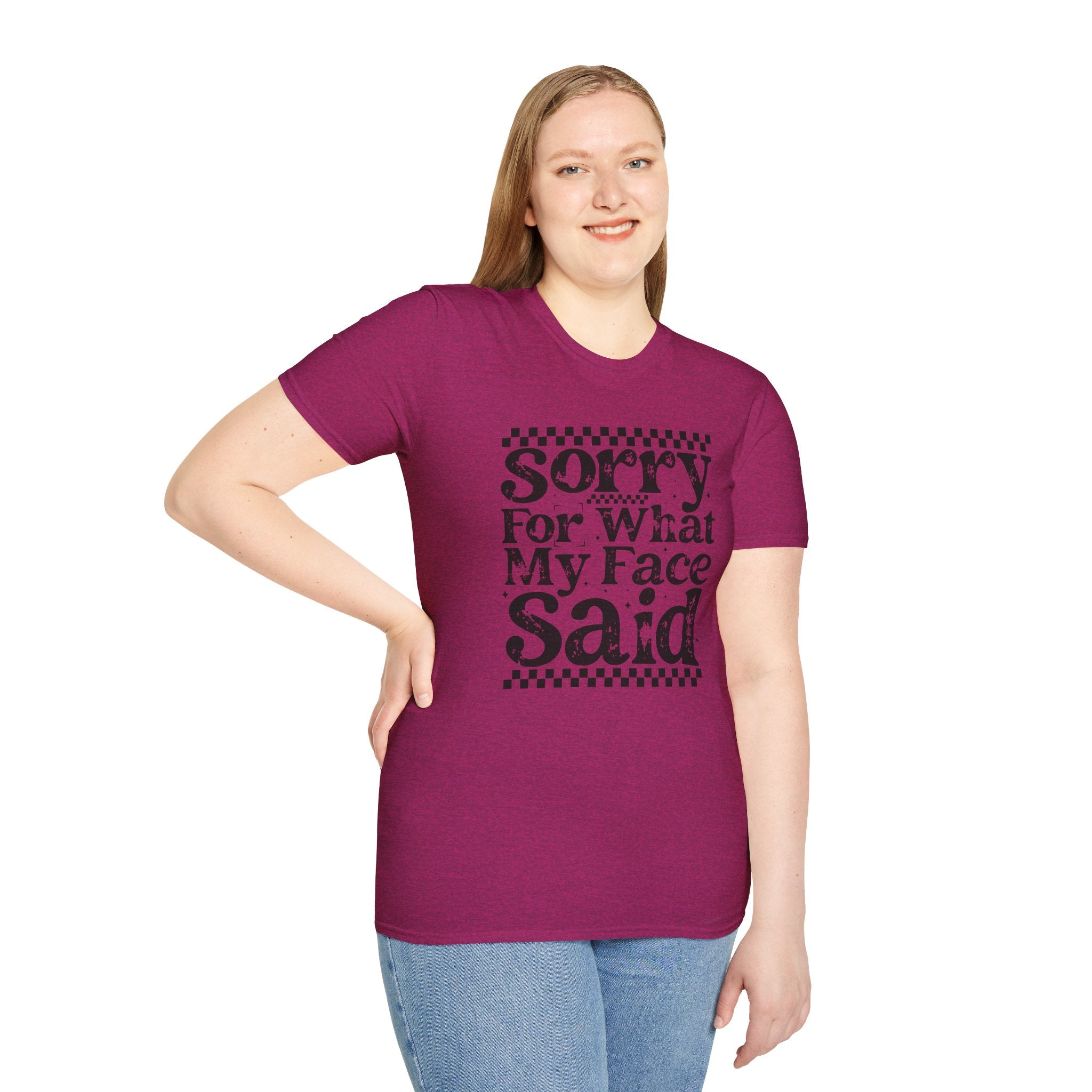 Funny 'Sorry For What My Face Said' T-Shirt