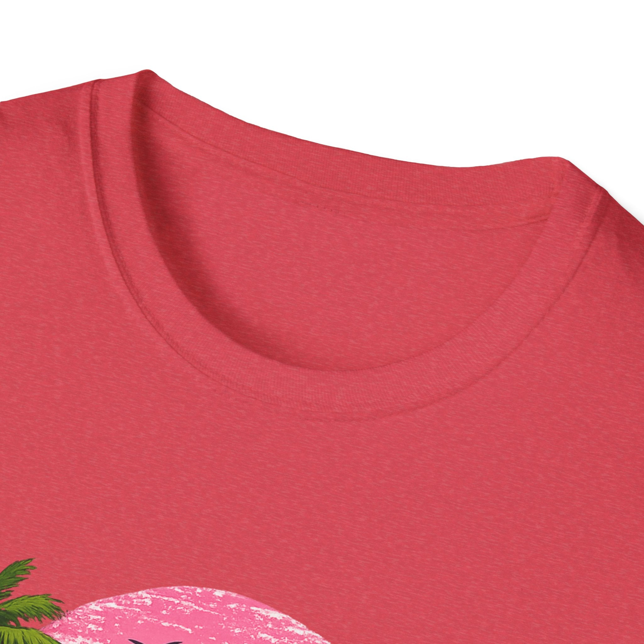 Salty Soul Tropical Sunset T-Shirt — Beach Palm Trees Retro Surf Tee