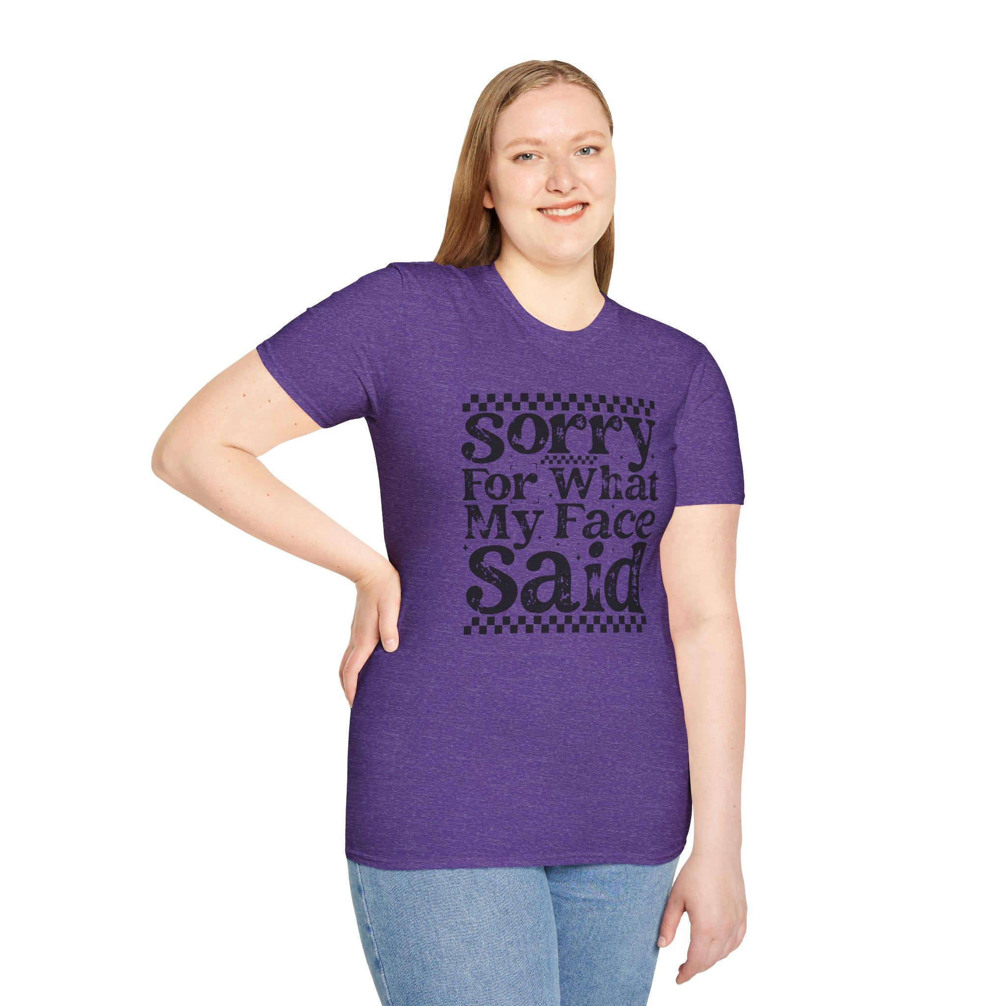 Funny 'Sorry For What My Face Said' T-Shirt