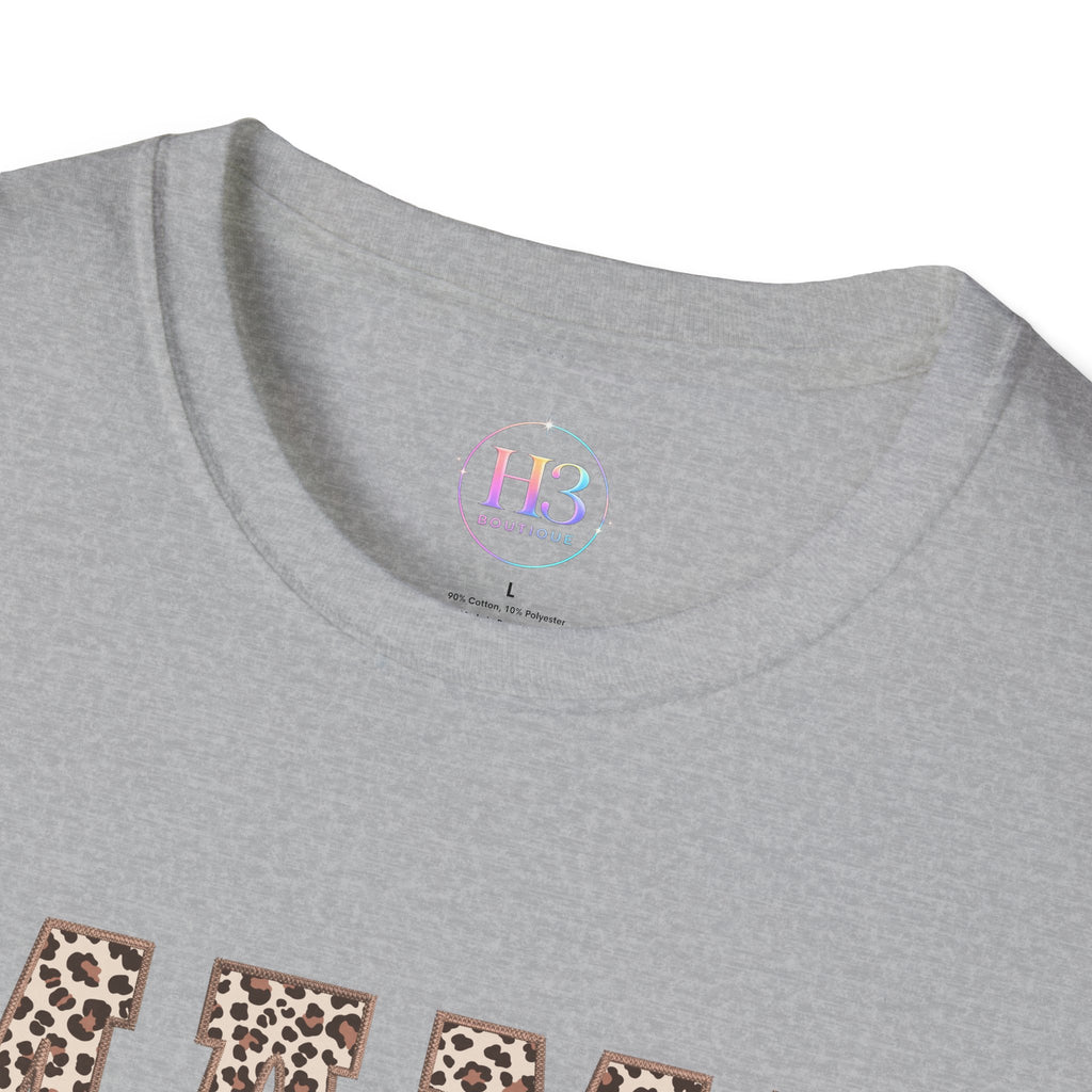 Mama Leopard Print T-Shirt