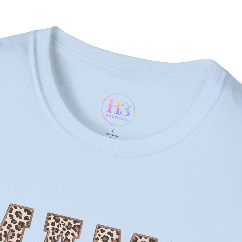Mama Leopard Print T-Shirt