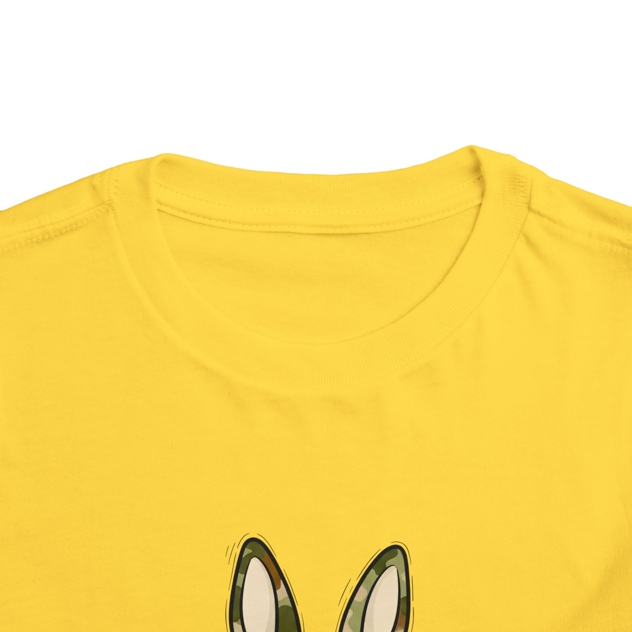 Toddler Tee — Camouflage Bunny "Egg Hunter" Easter Shirt