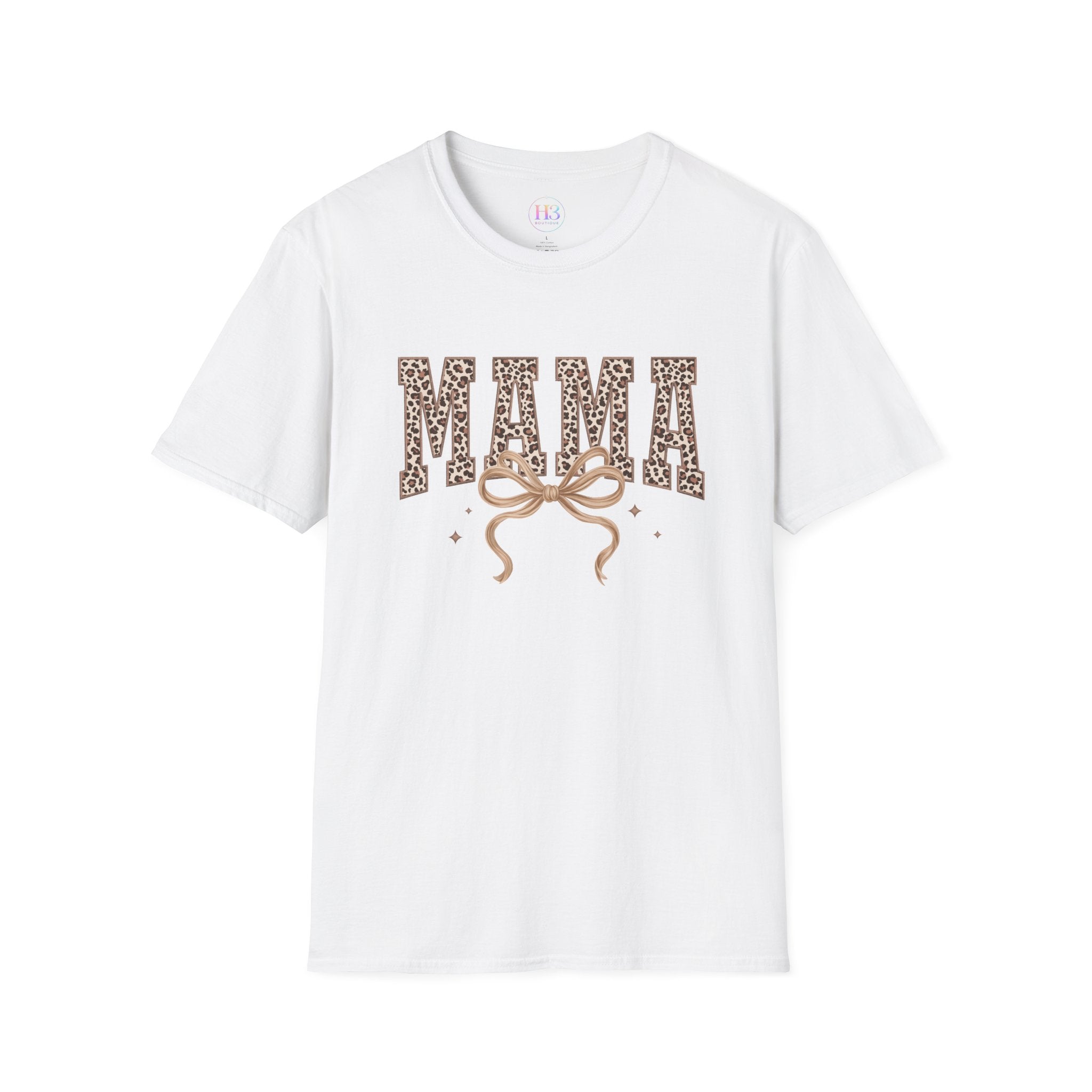 Mama Leopard Print T-Shirt