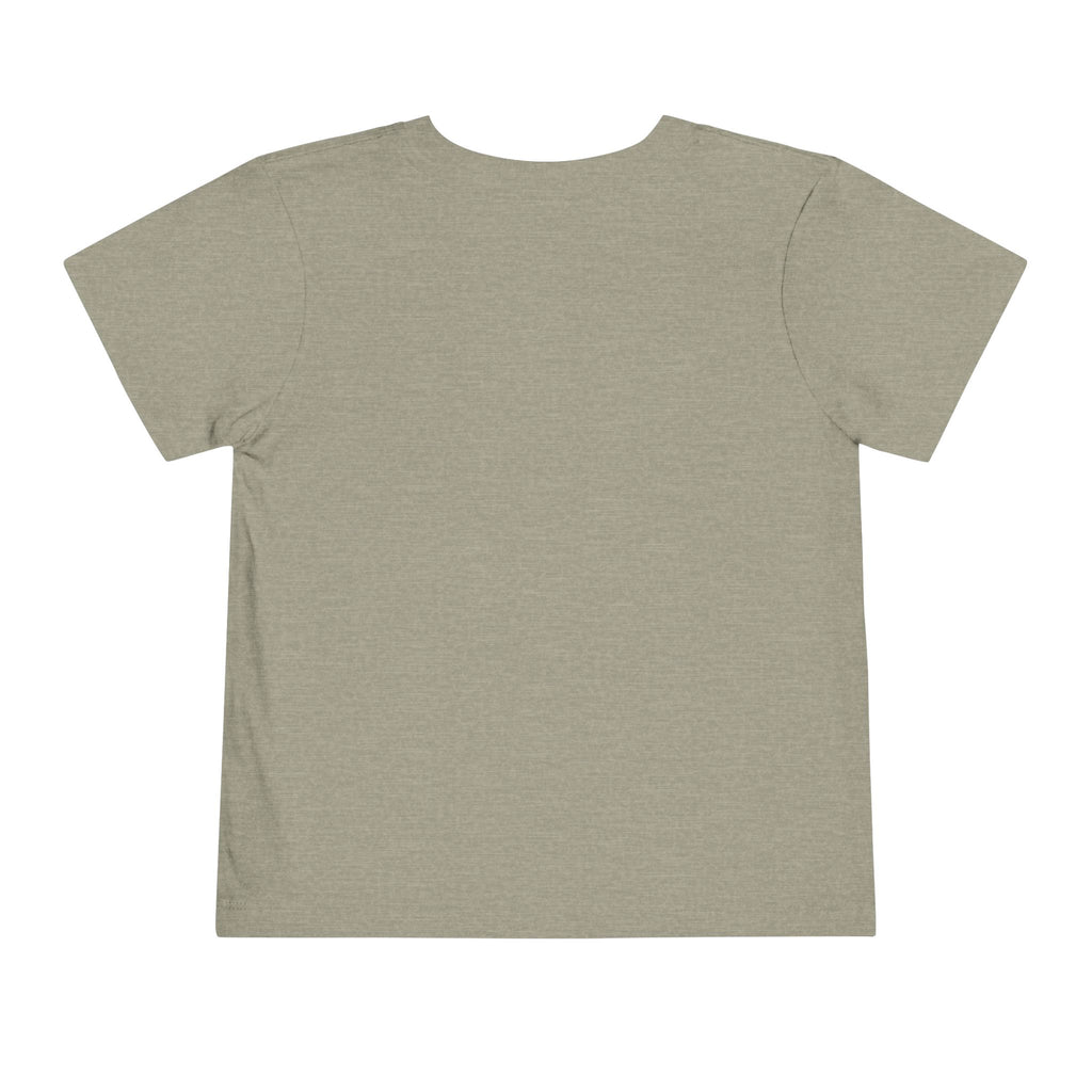 Toddler Tee — "On The Hunt" Dinosaur Easter Egg Hunt Shirt