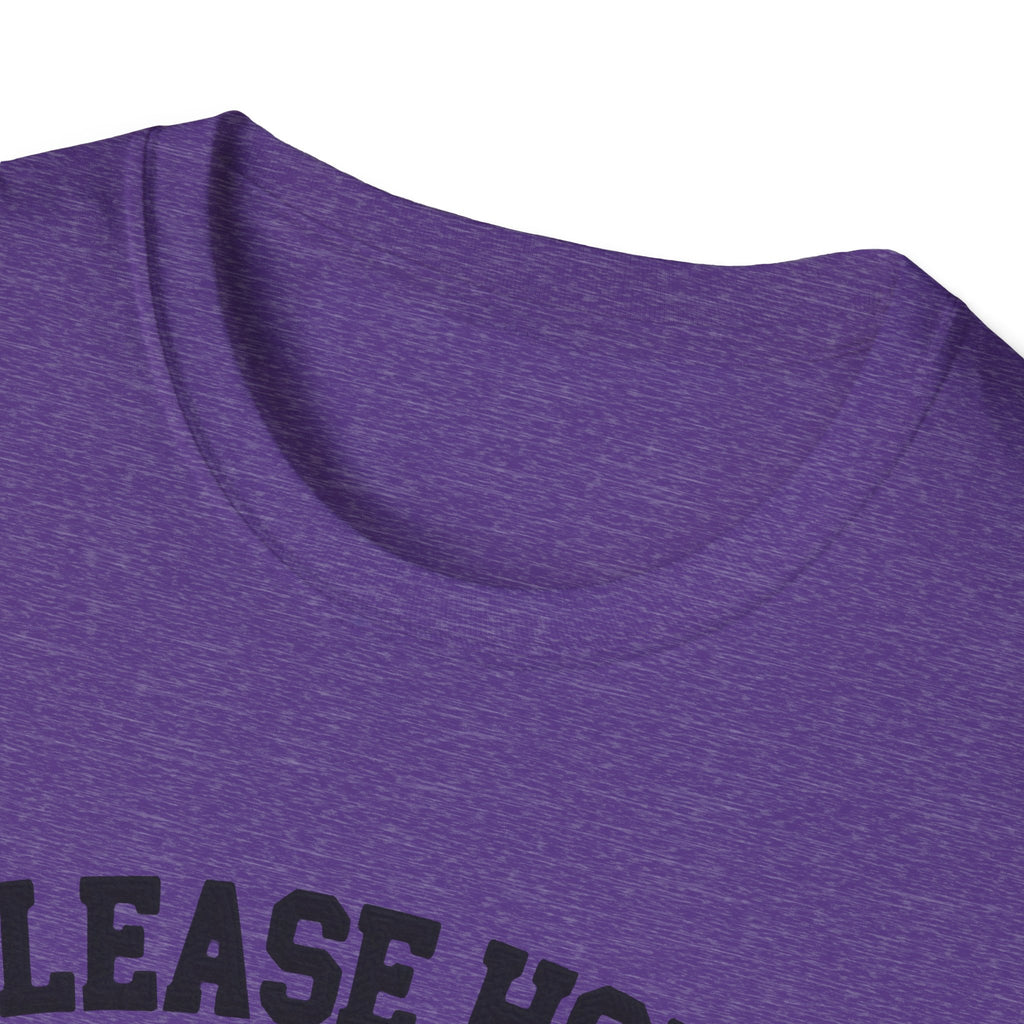 T-Shirt — "Please Hold I'm Mentally Buffering" Funny Mental Health Awareness Tee