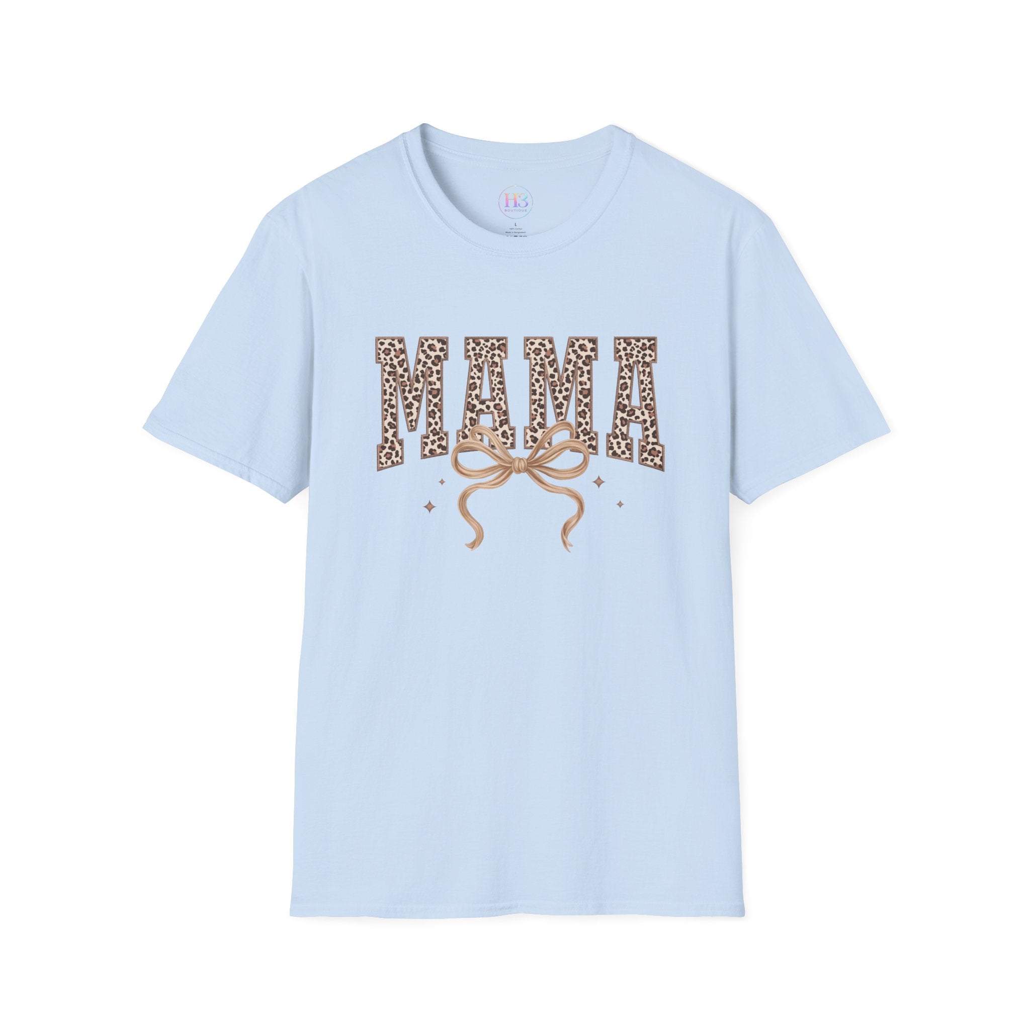 Mama Leopard Print T-Shirt