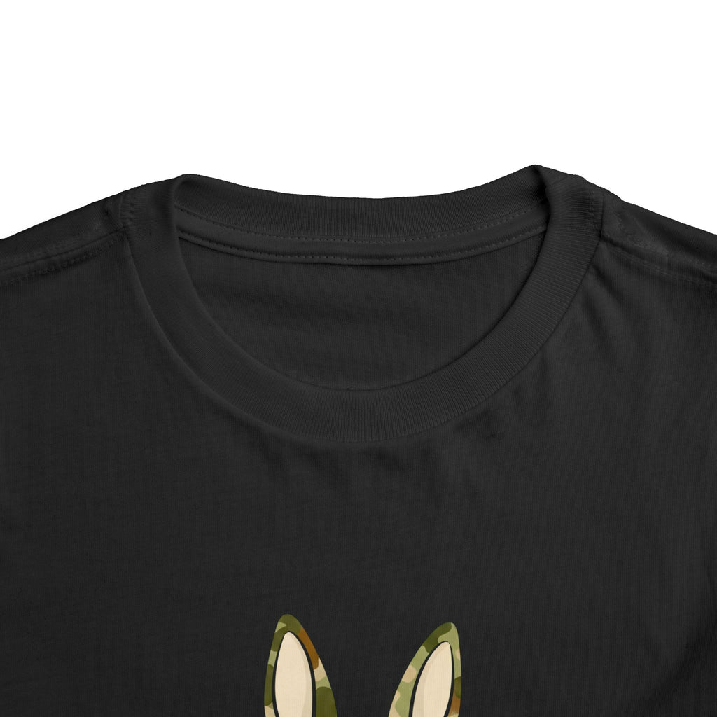 Toddler Tee — Camouflage Bunny "Egg Hunter" Easter Shirt