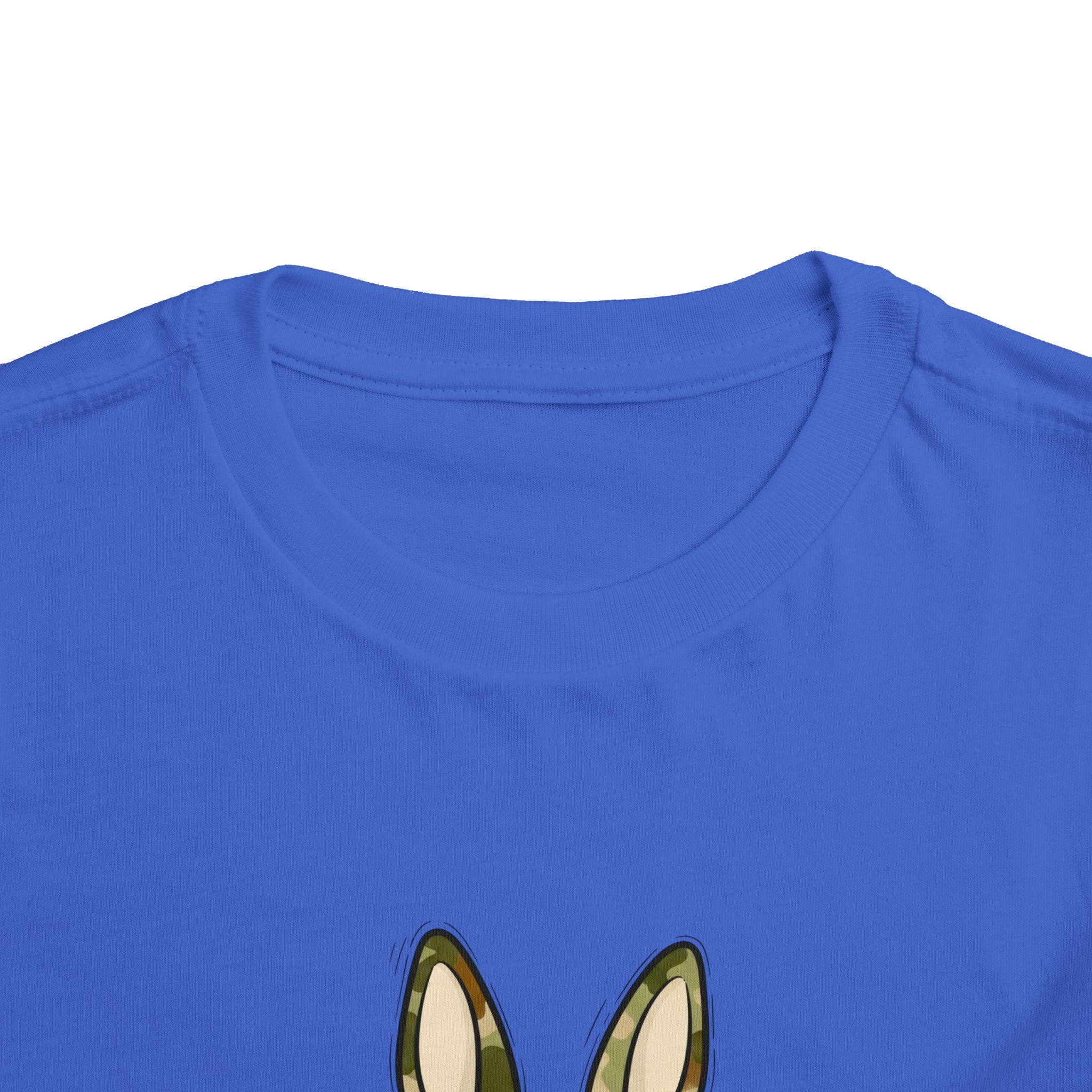 Toddler Tee — Camouflage Bunny "Egg Hunter" Easter Shirt