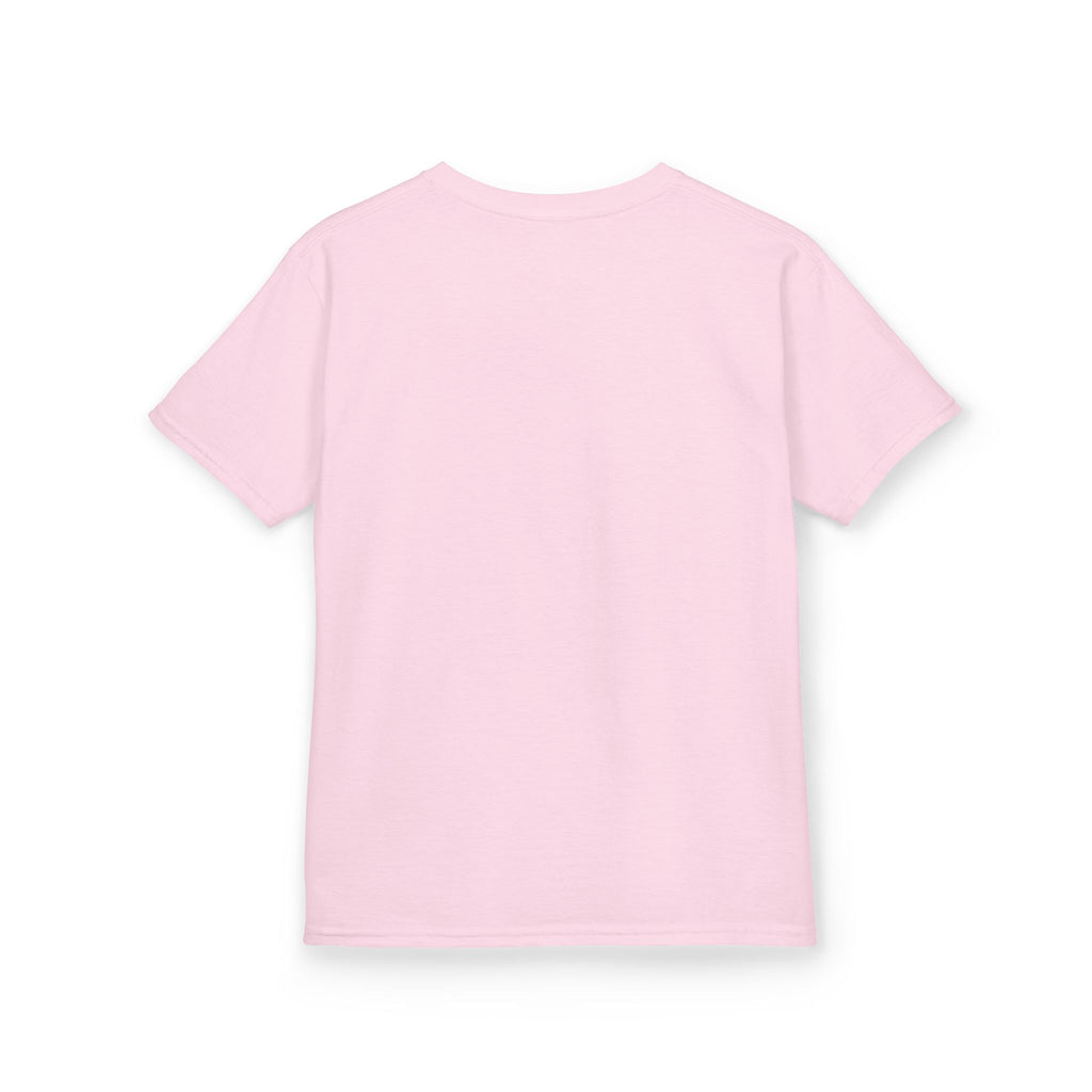 Kids Bunny Bubblegum Tee — Colorful Bunny Wearing Glasses & Peace Sign