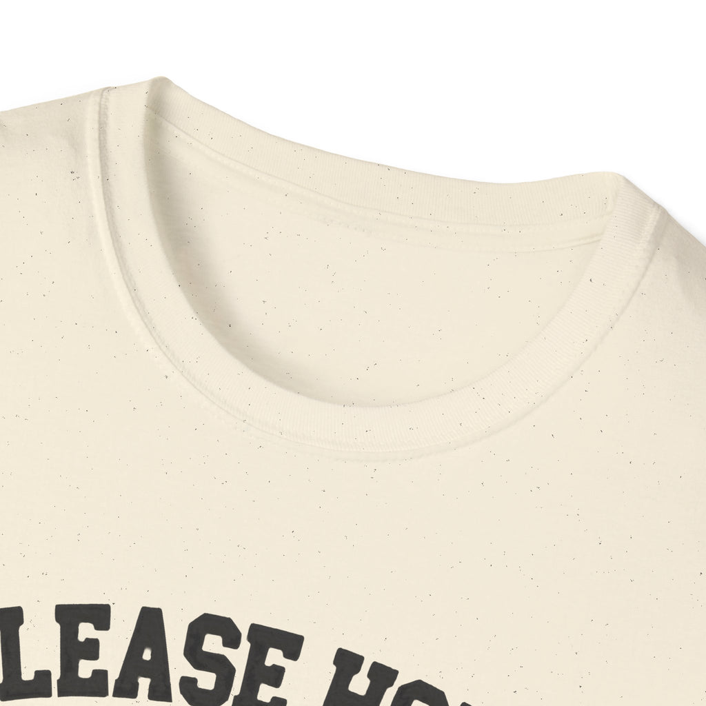 T-Shirt — "Please Hold I'm Mentally Buffering" Funny Mental Health Awareness Tee