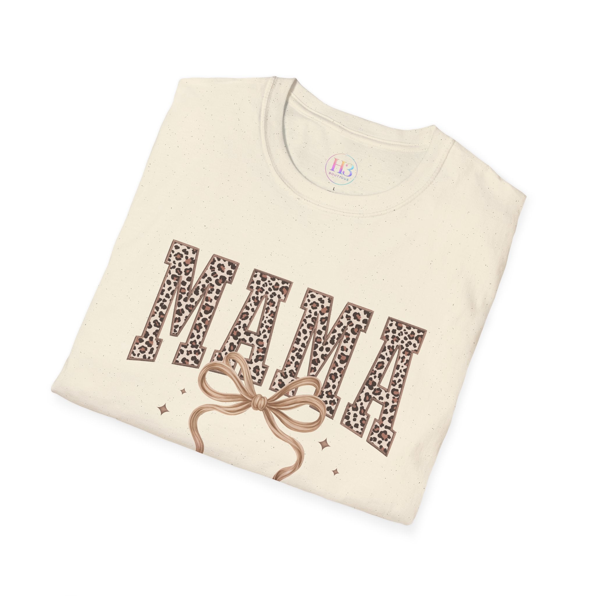 Mama Leopard Print T-Shirt