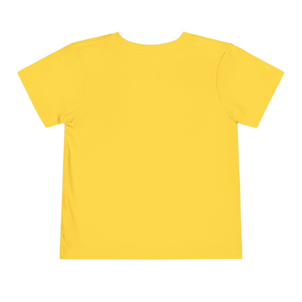 Toddler Tee — Colorful Bunny Bubble Gum Graphic