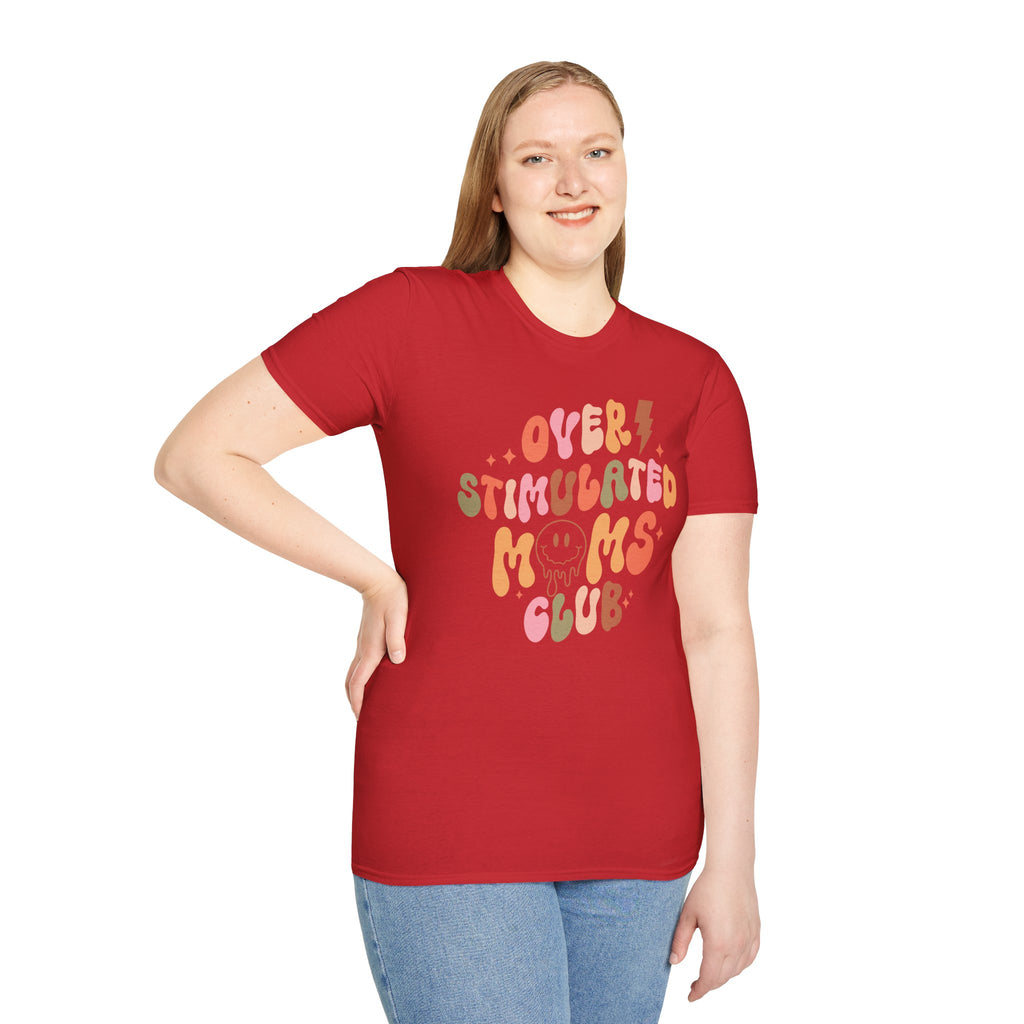 Overstimulated Moms Club T-Shirt