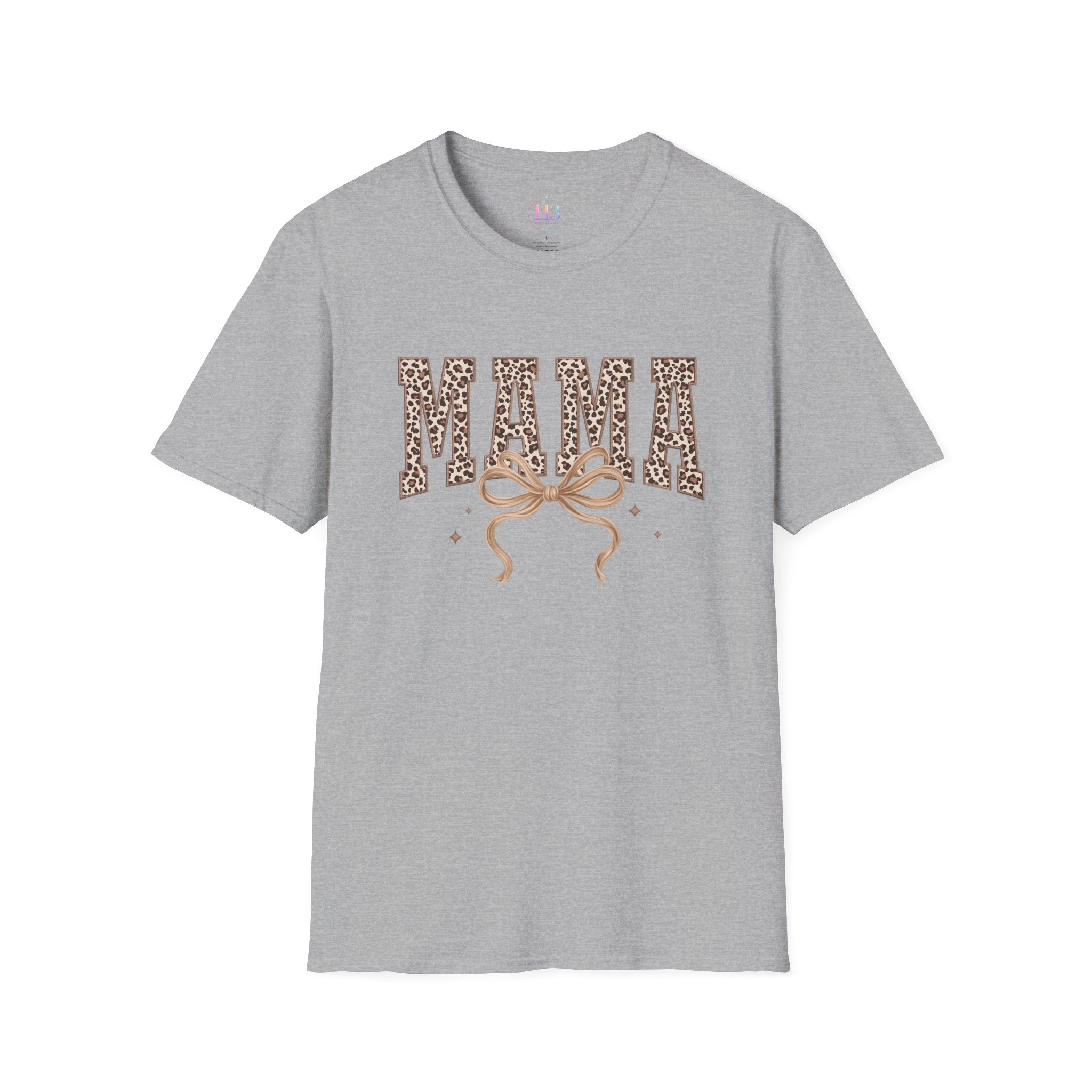 Mama Leopard Print T-Shirt
