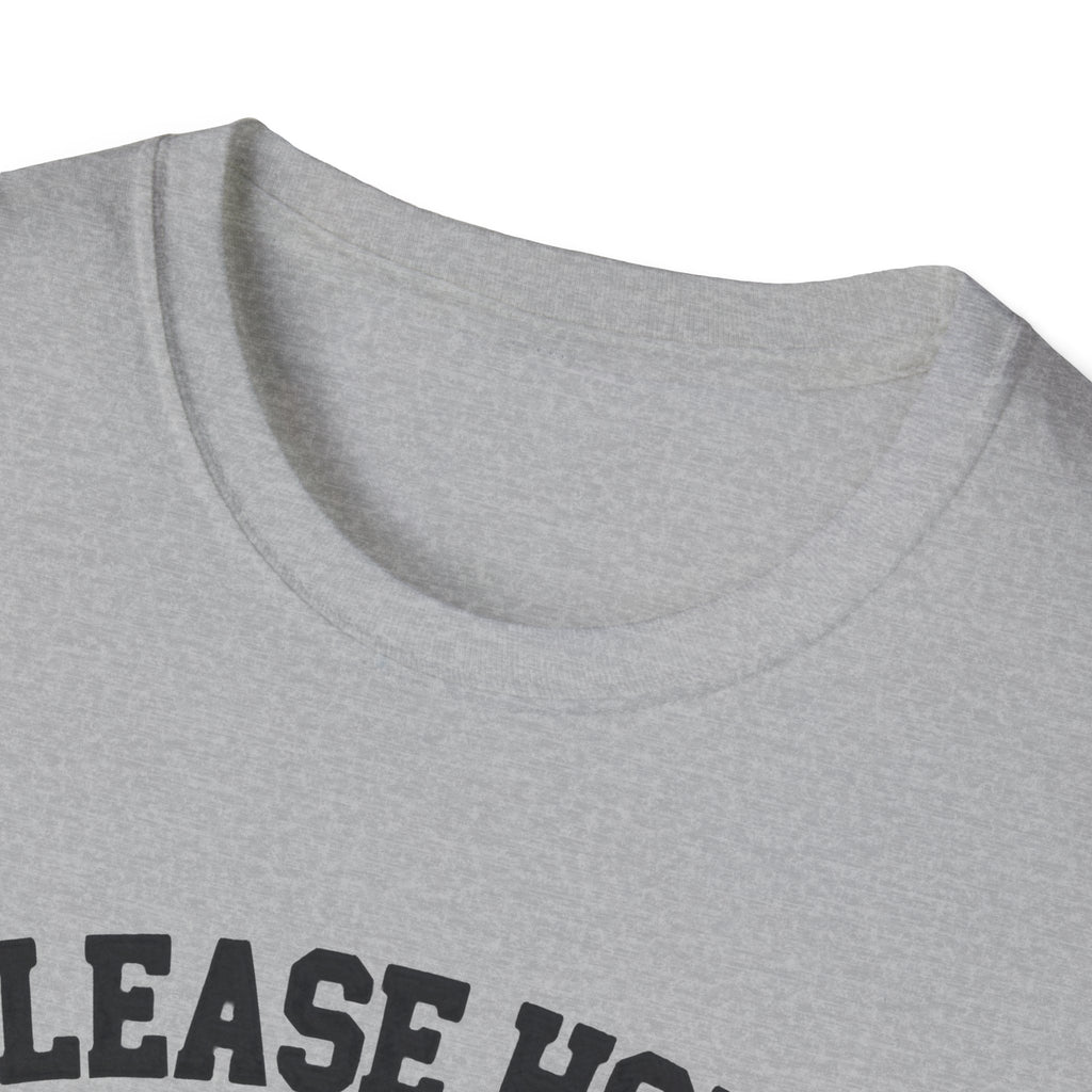 T-Shirt — "Please Hold I'm Mentally Buffering" Funny Mental Health Awareness Tee