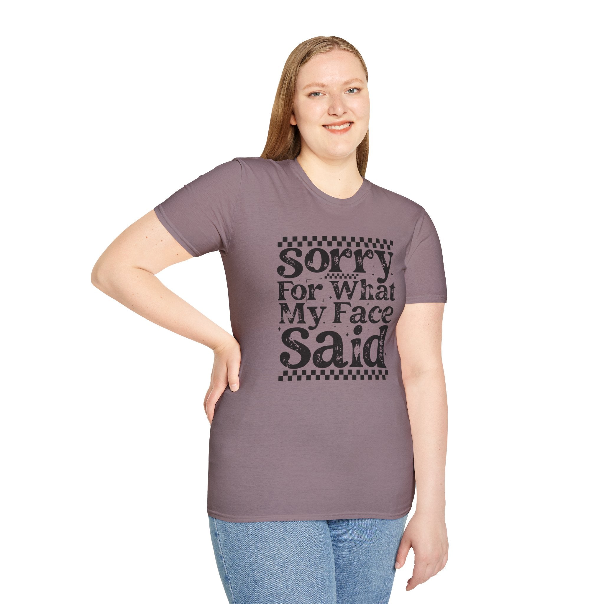 Funny 'Sorry For What My Face Said' T-Shirt