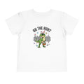 Toddler Tee — "On The Hunt" Dinosaur Easter Egg Hunt Shirt