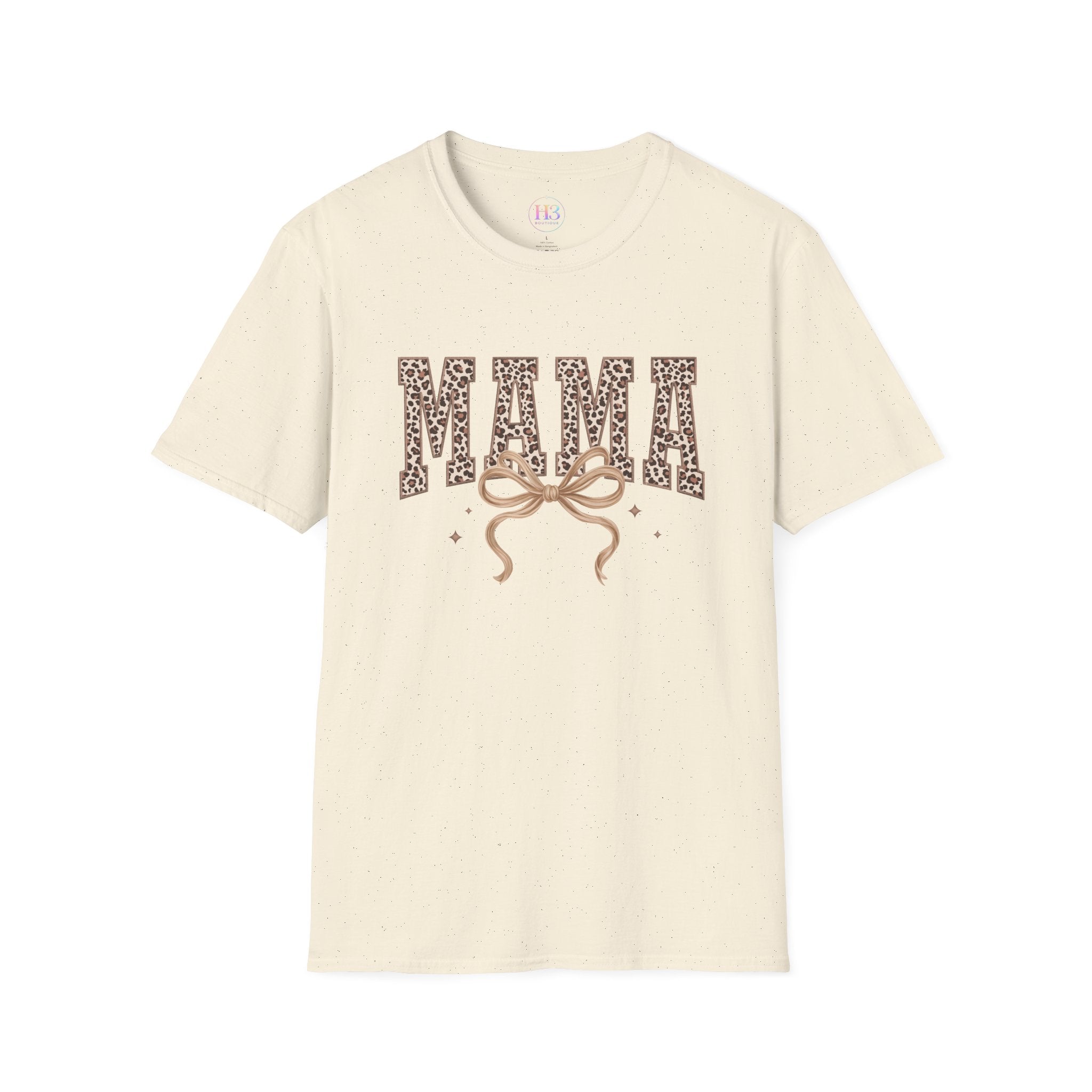 Mama Leopard Print T-Shirt