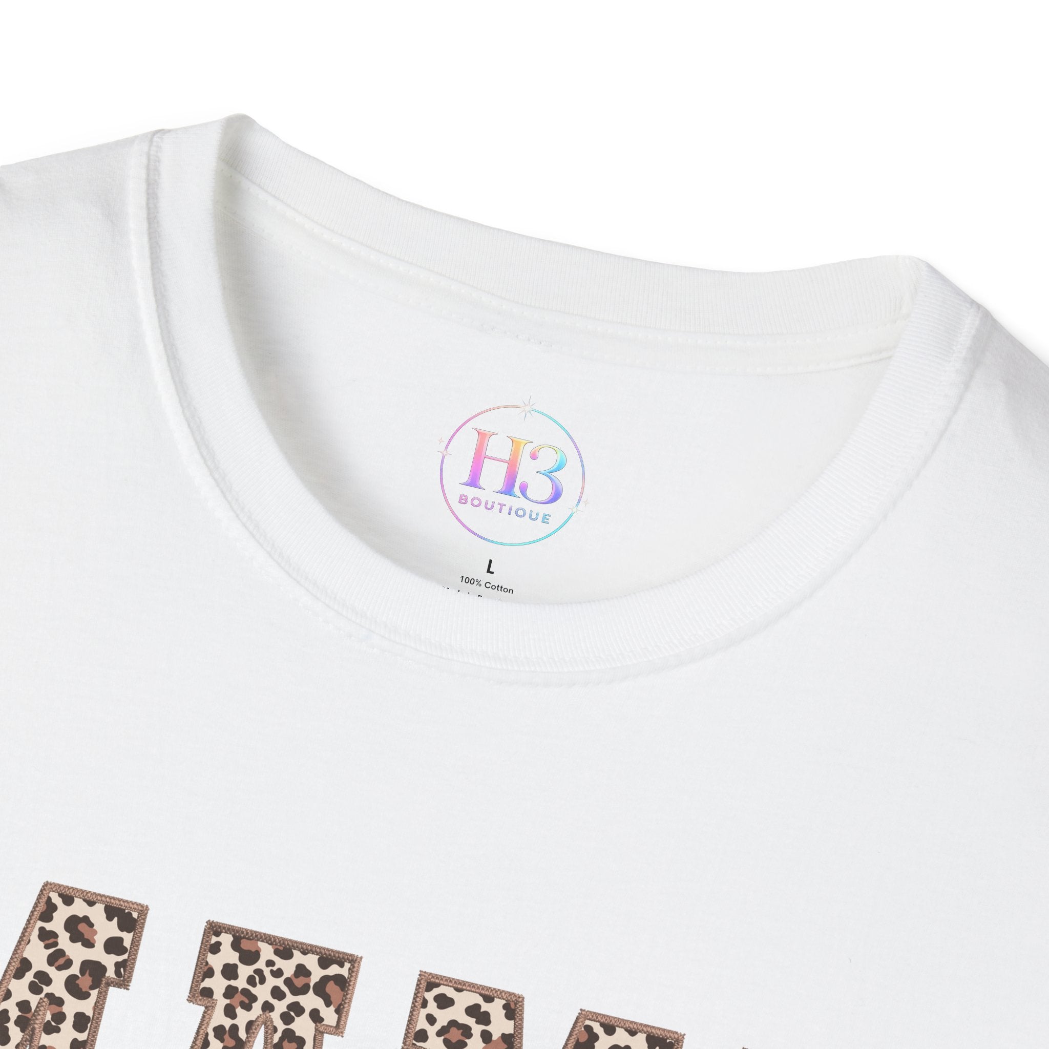 Mama Leopard Print T-Shirt