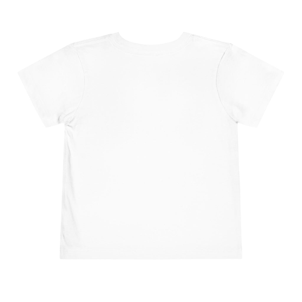 Toddler Tee — "On The Hunt" Dinosaur Easter Egg Hunt Shirt