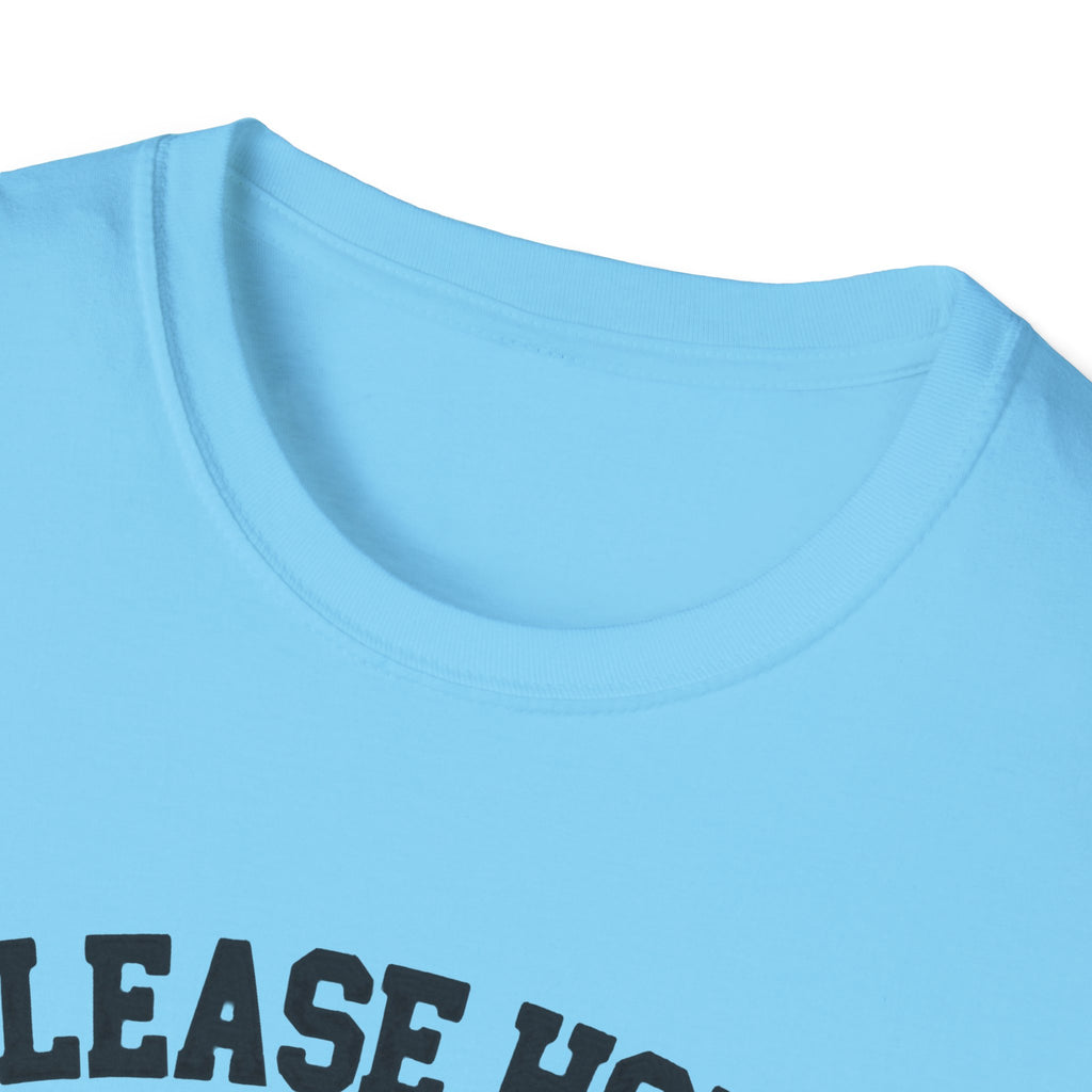 T-Shirt — "Please Hold I'm Mentally Buffering" Funny Mental Health Awareness Tee