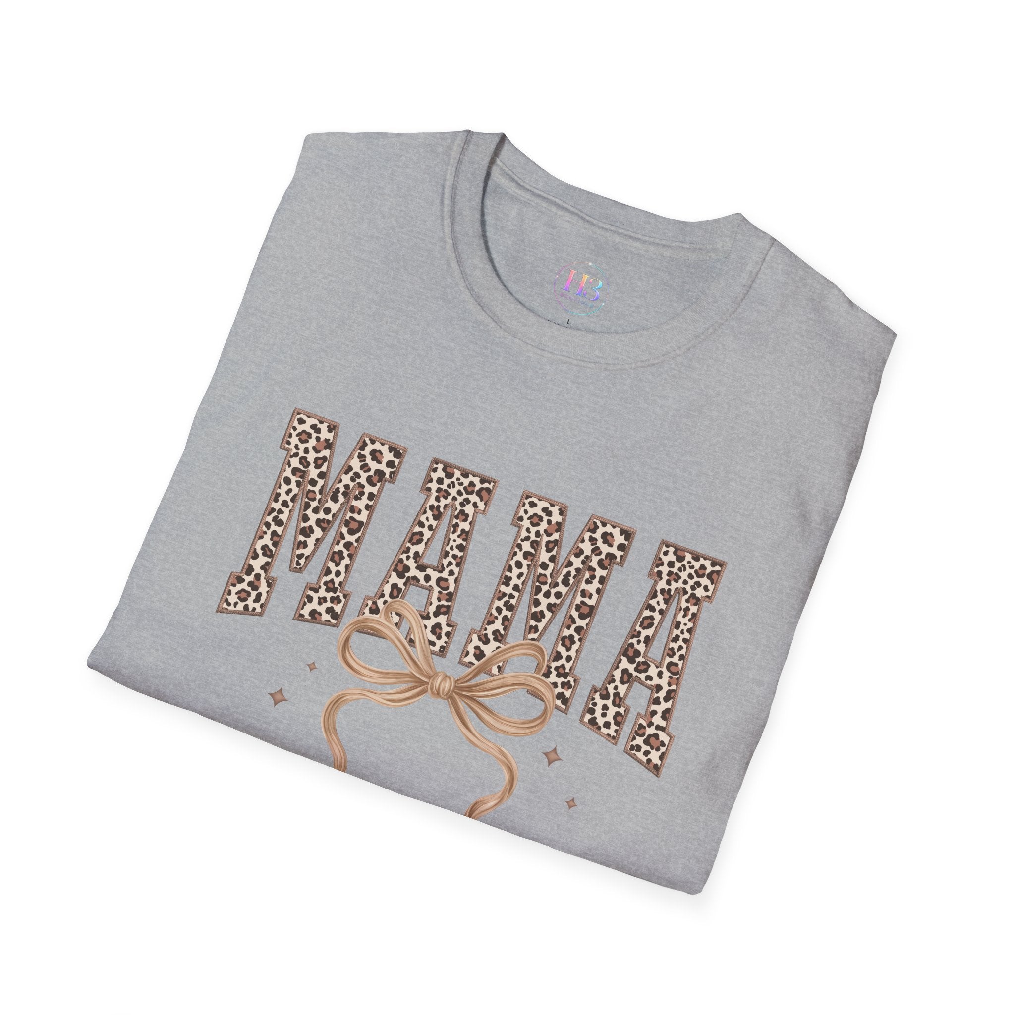 Mama Leopard Print T-Shirt