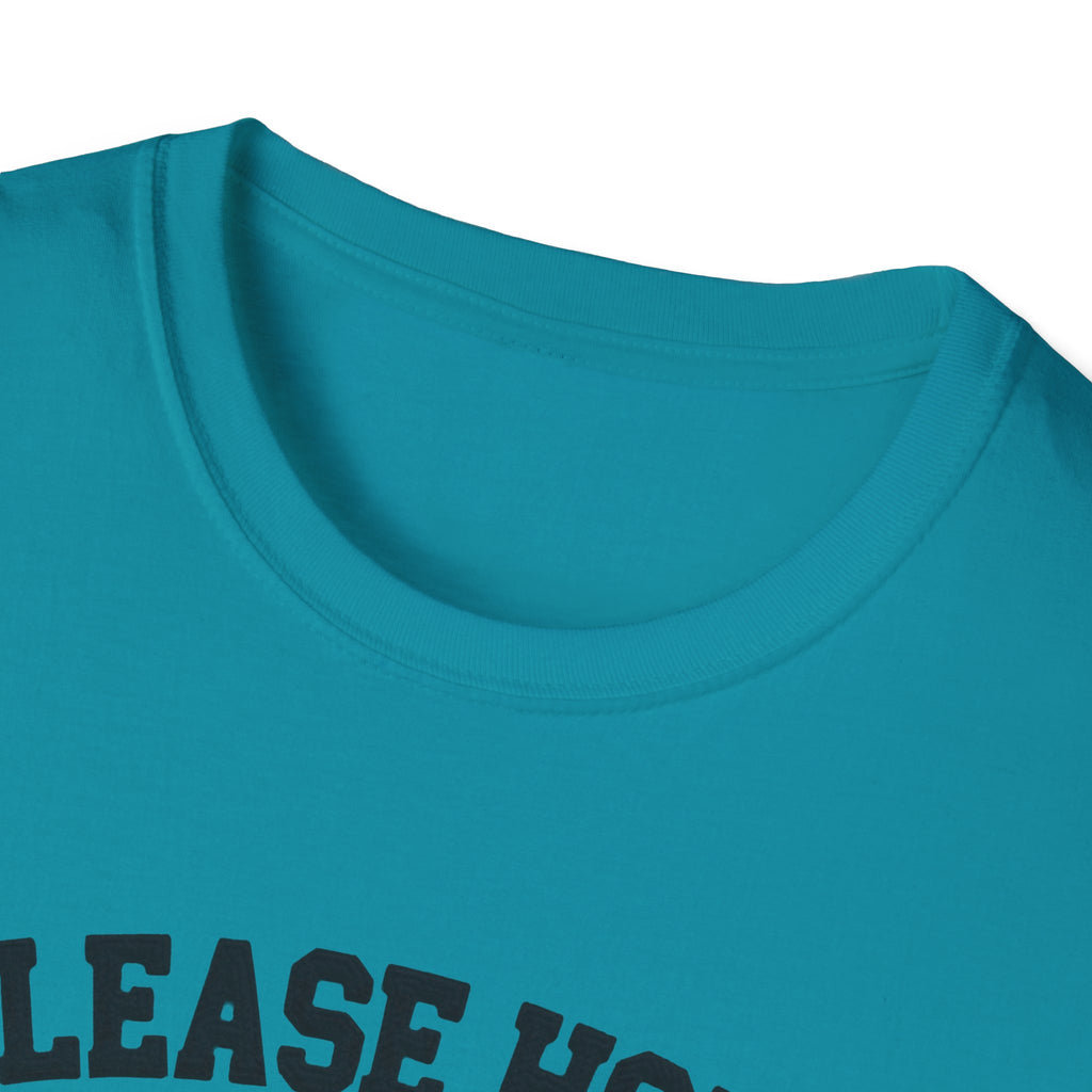T-Shirt — "Please Hold I'm Mentally Buffering" Funny Mental Health Awareness Tee