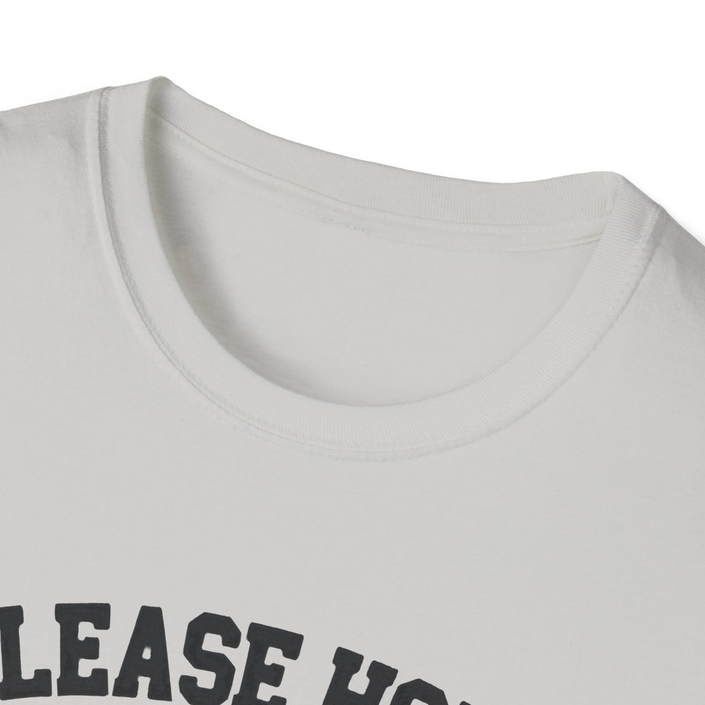 T-Shirt — "Please Hold I'm Mentally Buffering" Funny Mental Health Awareness Tee