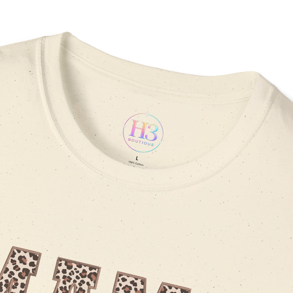 Mama Leopard Print T-Shirt