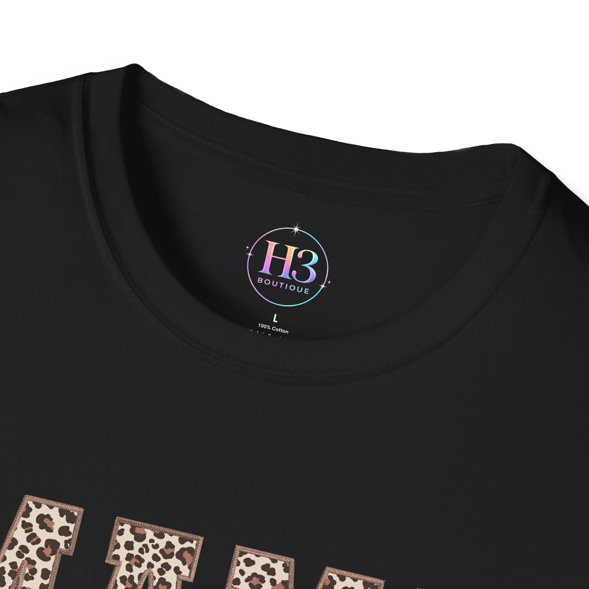 Mama Leopard Print T-Shirt