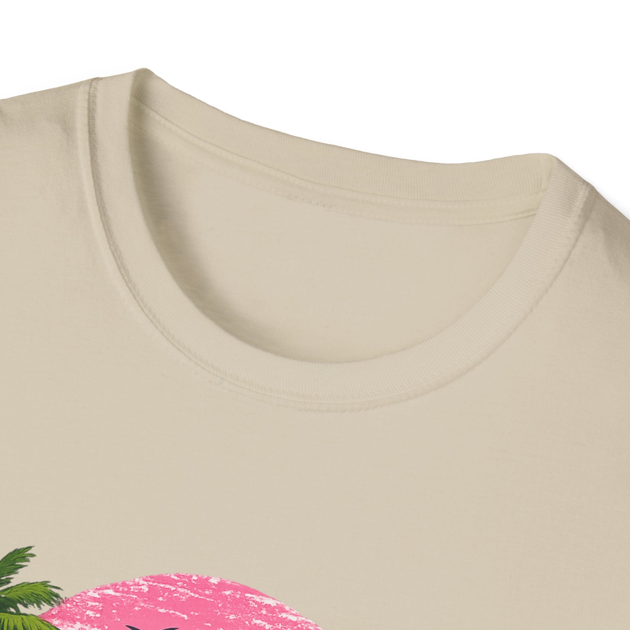Salty Soul Tropical Sunset T-Shirt — Beach Palm Trees Retro Surf Tee