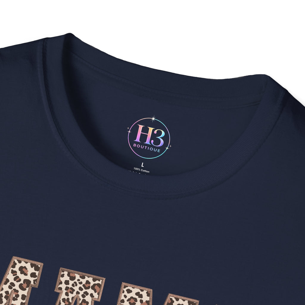 Mama Leopard Print T-Shirt