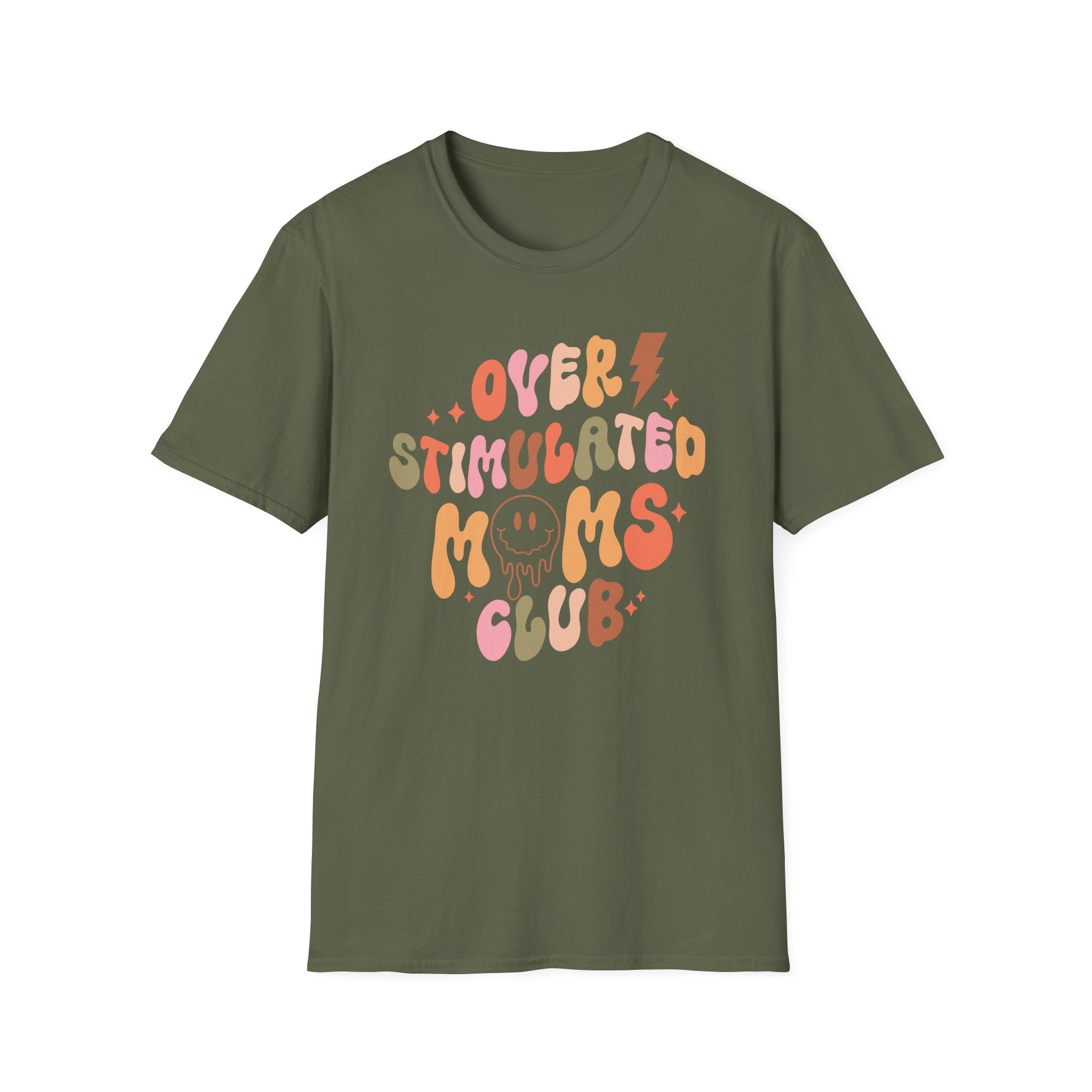 Overstimulated Moms Club T-Shirt