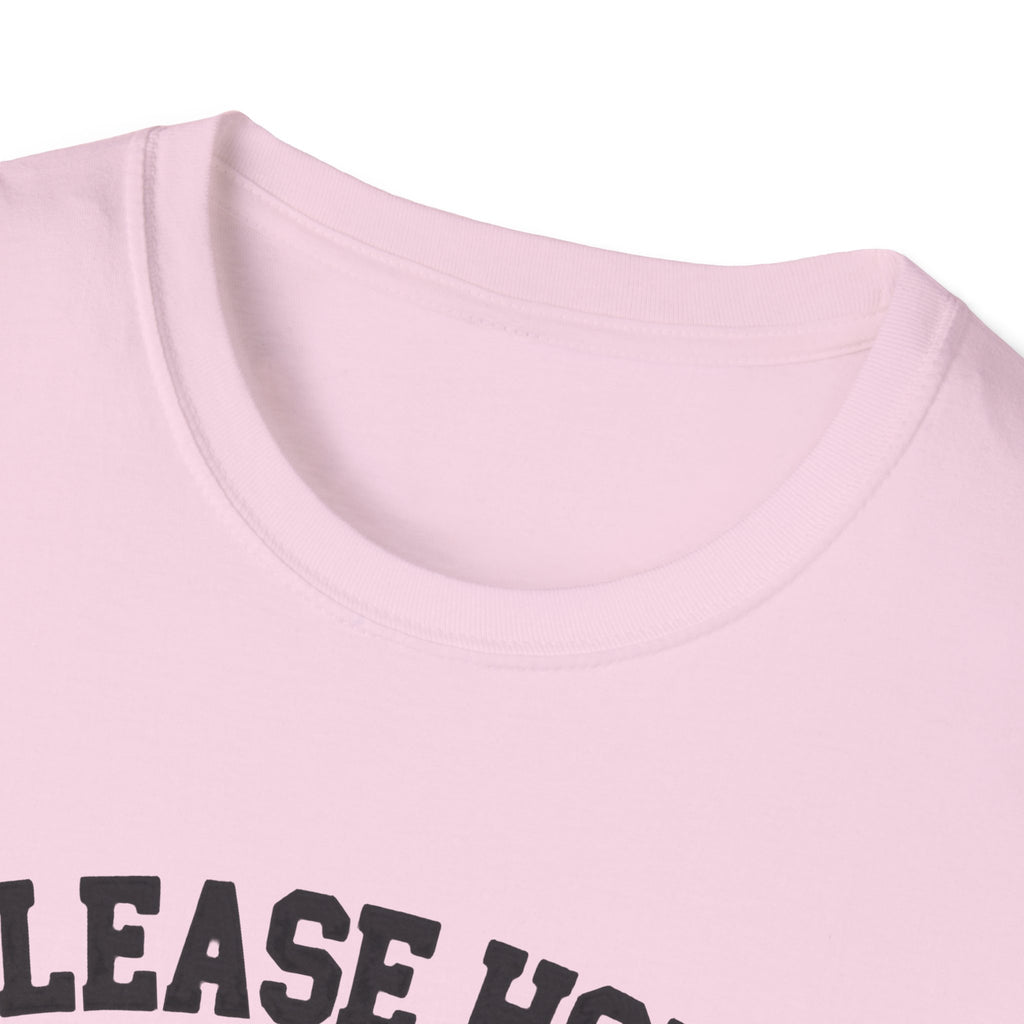 T-Shirt — "Please Hold I'm Mentally Buffering" Funny Mental Health Awareness Tee
