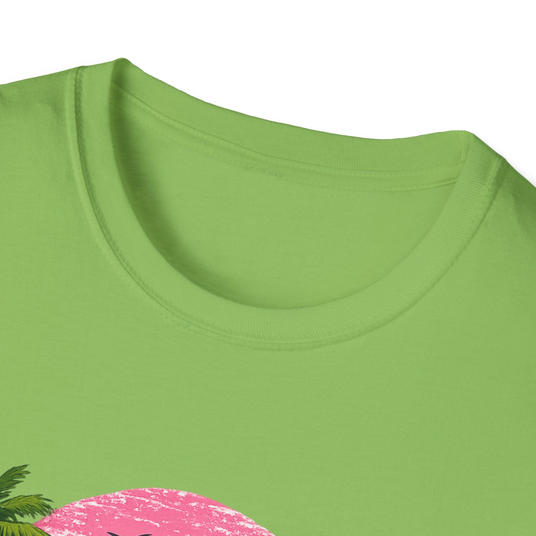 Salty Soul Tropical Sunset T-Shirt — Beach Palm Trees Retro Surf Tee